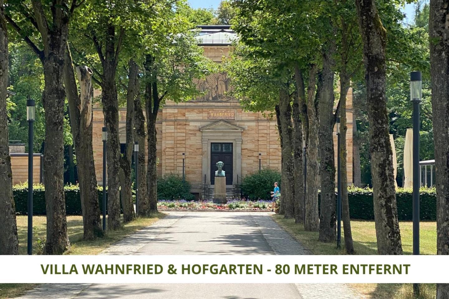 Apartment Wahnfried No5 - Zentrales Cityapartment Kueche Mit Duschbad - 300M Zur Fussgaengerzone Bayreuth Ngoại thất bức ảnh