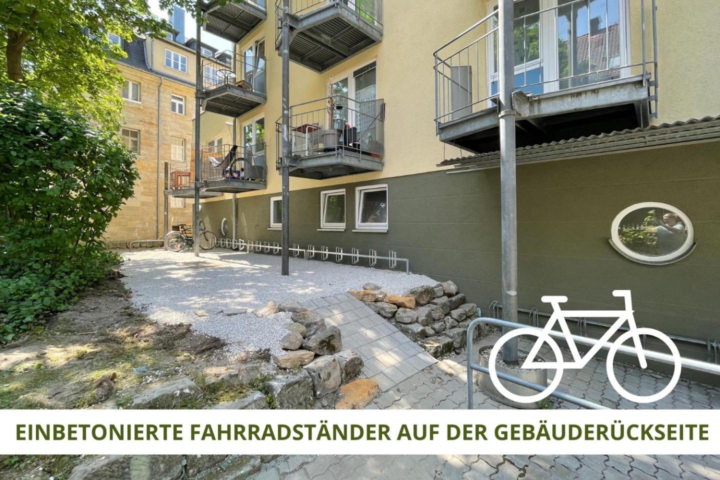 Apartment Wahnfried No5 - Zentrales Cityapartment Kueche Mit Duschbad - 300M Zur Fussgaengerzone Bayreuth Ngoại thất bức ảnh